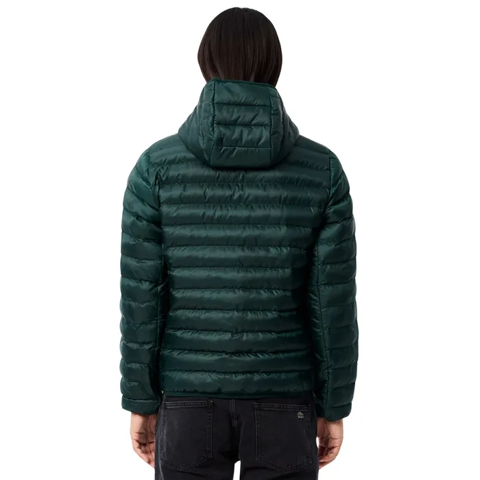 Lacoste Quilted Hooded Puffer Jas Heren