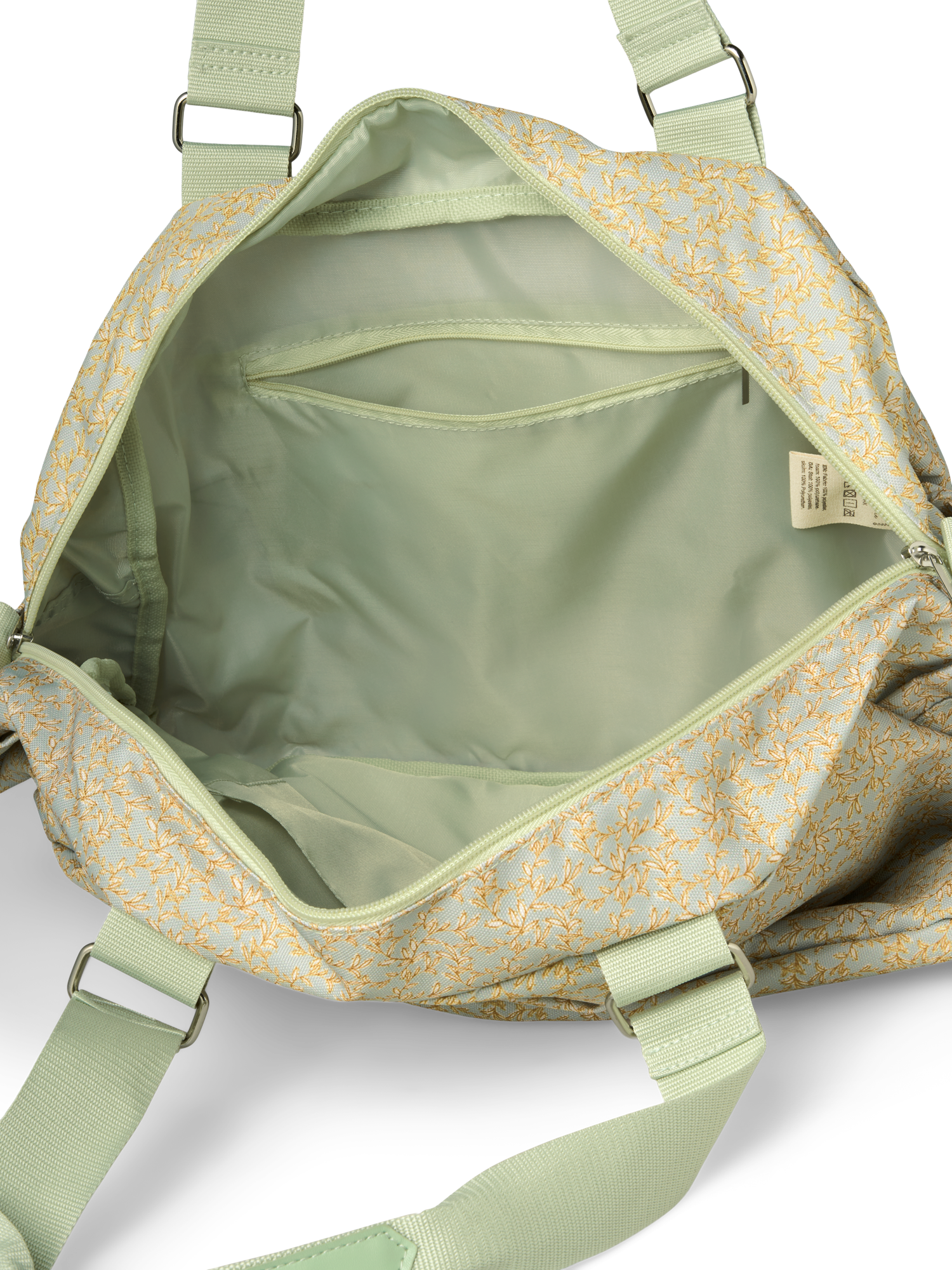 Weekendtaske | Polyester/polyuretan. 44,5 x 22 x 30 cm.
