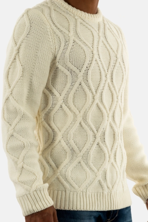 Pull hiver Le Temps Des Cerises flesio 1041 cream