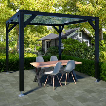 Pergola Silvano zwart