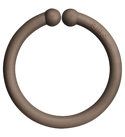 BIBS Oph?ngsringe/Loops - 12-pak - Sand/Vanilla/Dark Oak