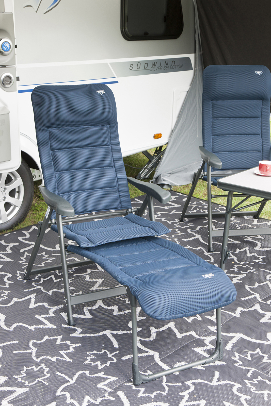 Crespo RP-215 Air Deluxe Blue voetensteun
