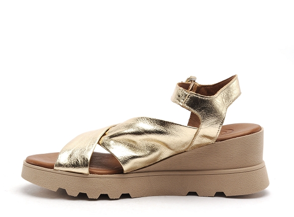 Lune et l autre nu pieds talons femme equinoxe or