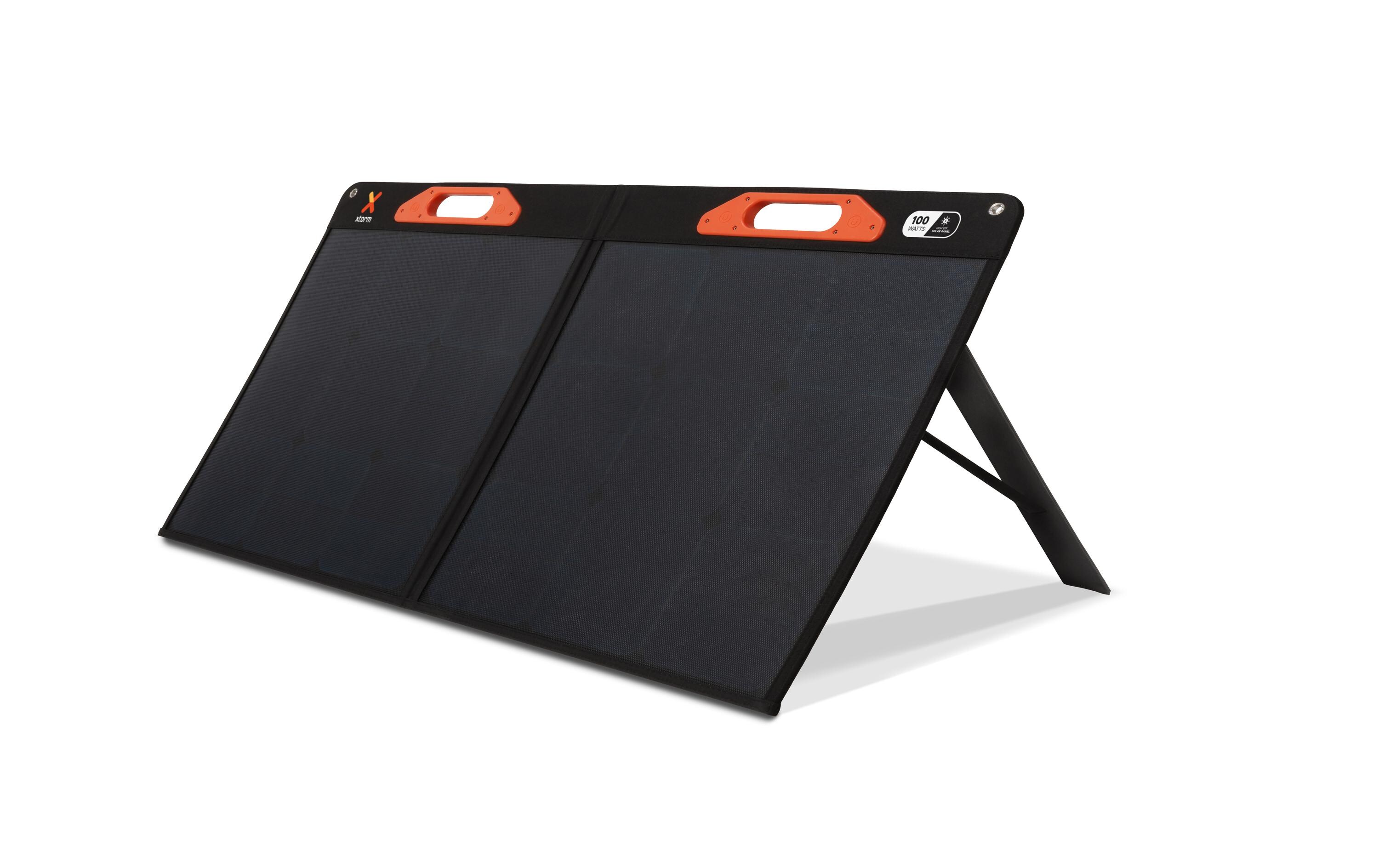 Solarpanel XPS100 100 W<br>Faltbares 100-W-Solarmodul mit zwei USB-Ladeanschlüssen