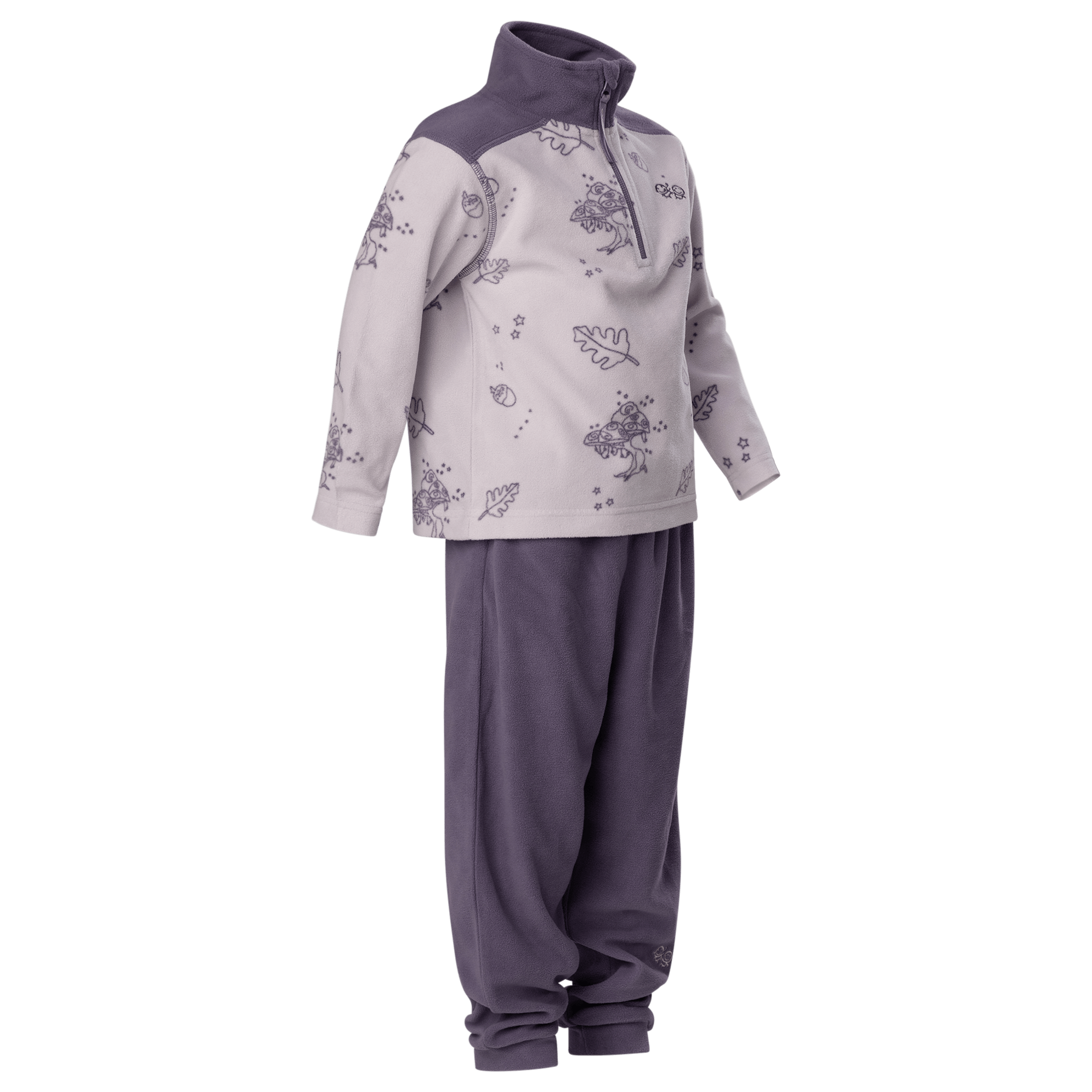 Tiny Trolls of Norway Tusse microfleece Set - Mellomlag