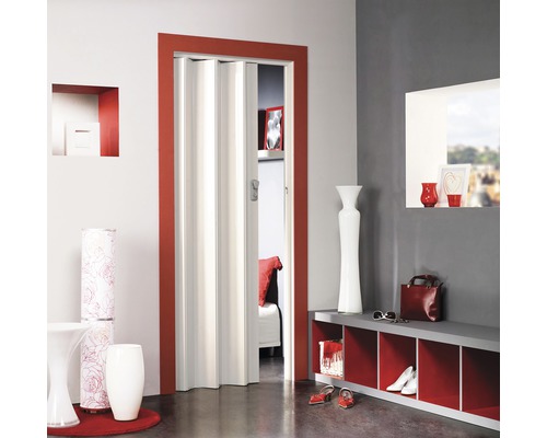 Grosfillex vouwdeur Spacy wit hoogglans 84 x 205 cm