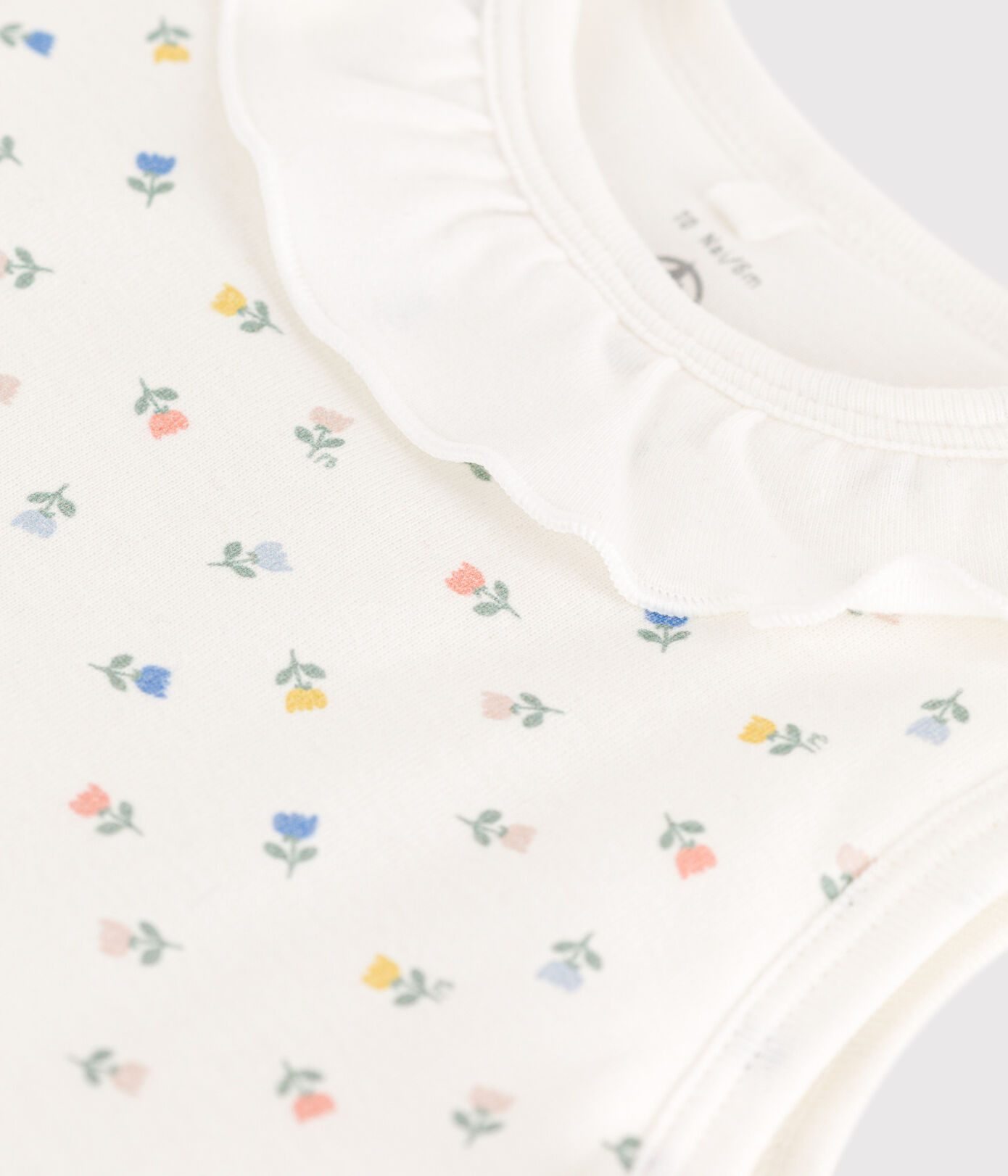Gigoteuse fleurs en coton