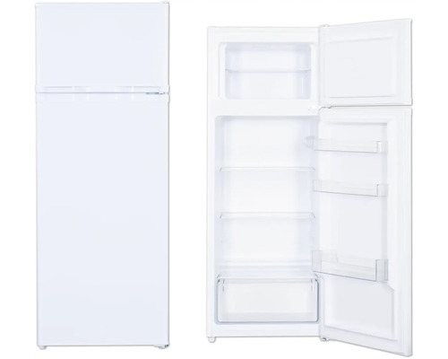 PKM GK212 W koel-vriescombinatie, afmetingen (B x H x D): 54,50 cm x 143 cm x 55,50 cm, koelgedeelte: 169 l, vriesgedeelte: 37 l