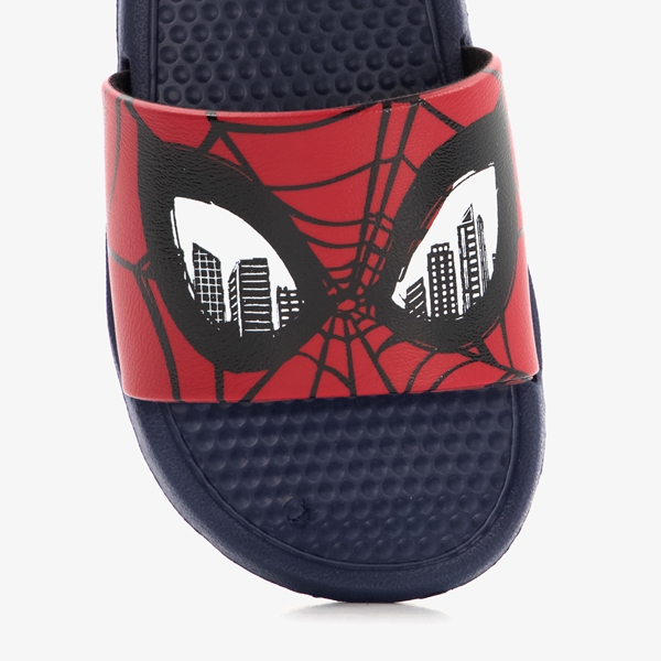 Spider-Man jongens badslippers zwart rood