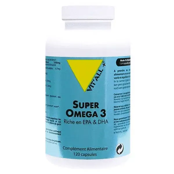 Vit'all+ Super Ômega 3 120 cápsulas