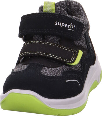 Superfit Cooper GTX Sneakers, Black/Light Green