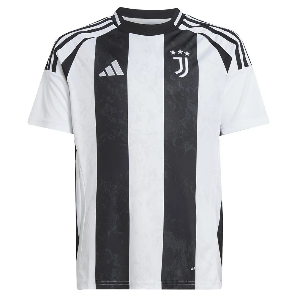 Camiseta adidas Juventus 24/25 Home Infantil de Manga Curta