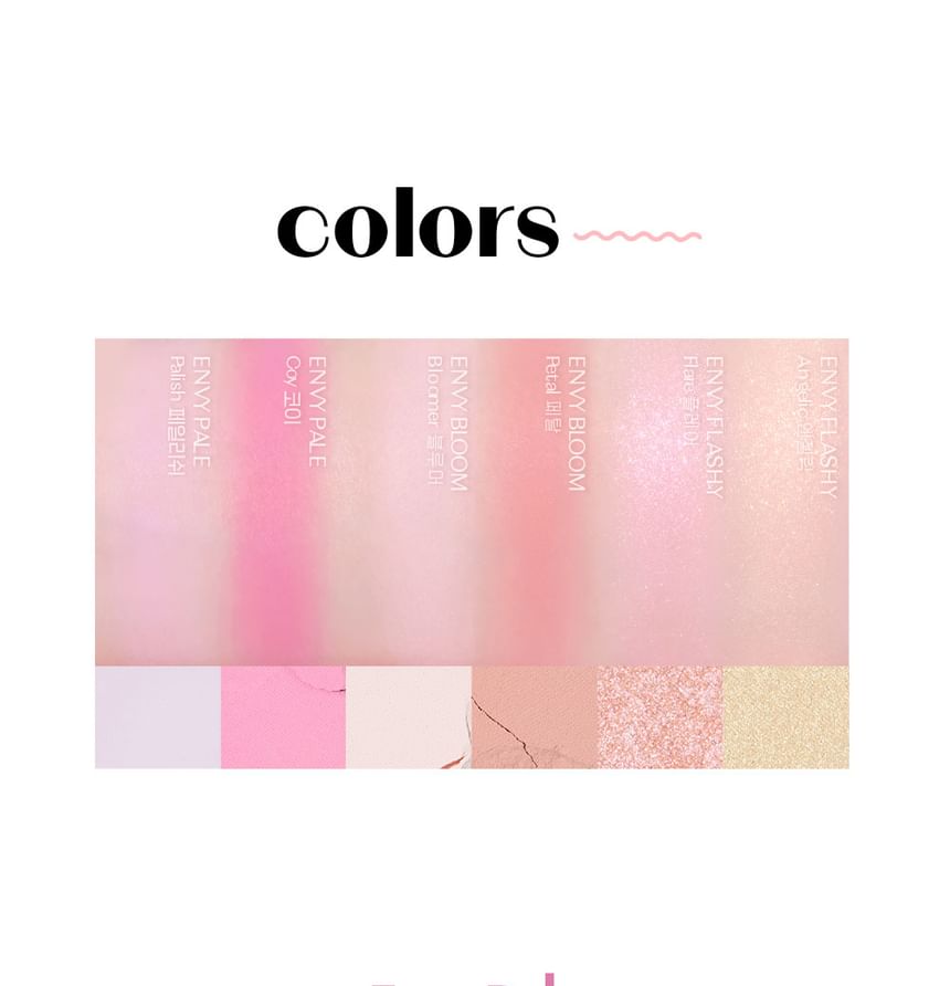 ETUDE - Heart Pop Duo Blusher - 3 kleuren