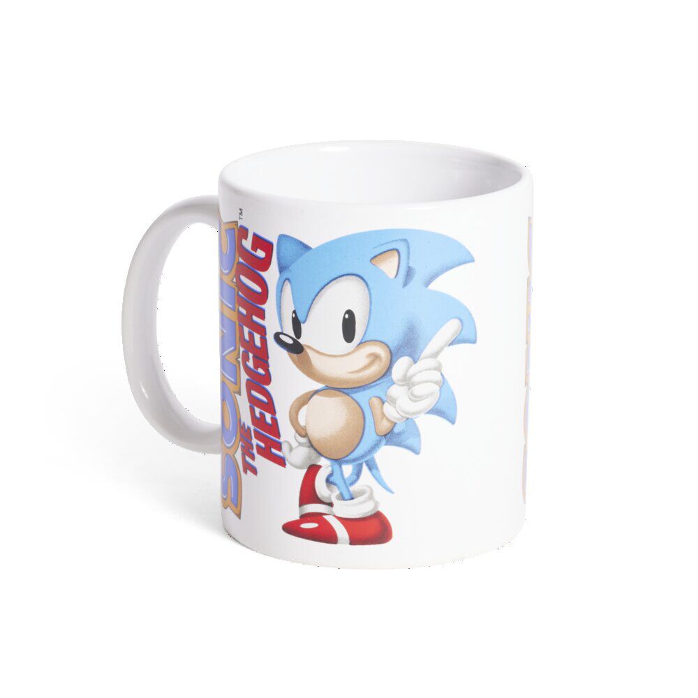Mug Sonic blanc et bleu 315ml