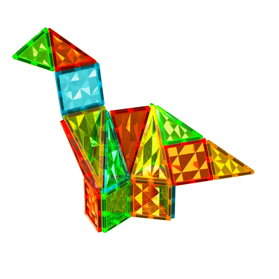 Geomag magnetische tegels edelstenen set 44-delig