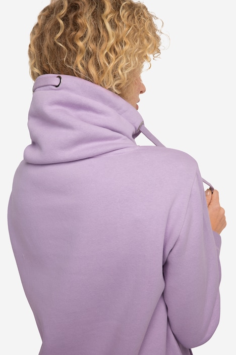 Sweatshirt, Stehkragen, Langarm