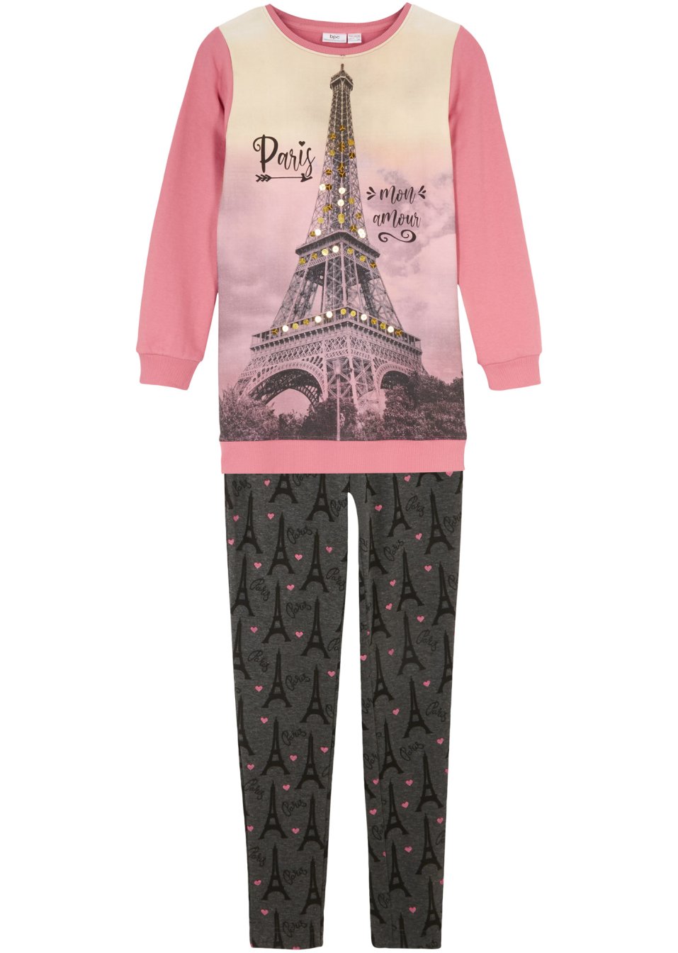 Sweat-shirt et legging fille (Ens. 2 pces.)