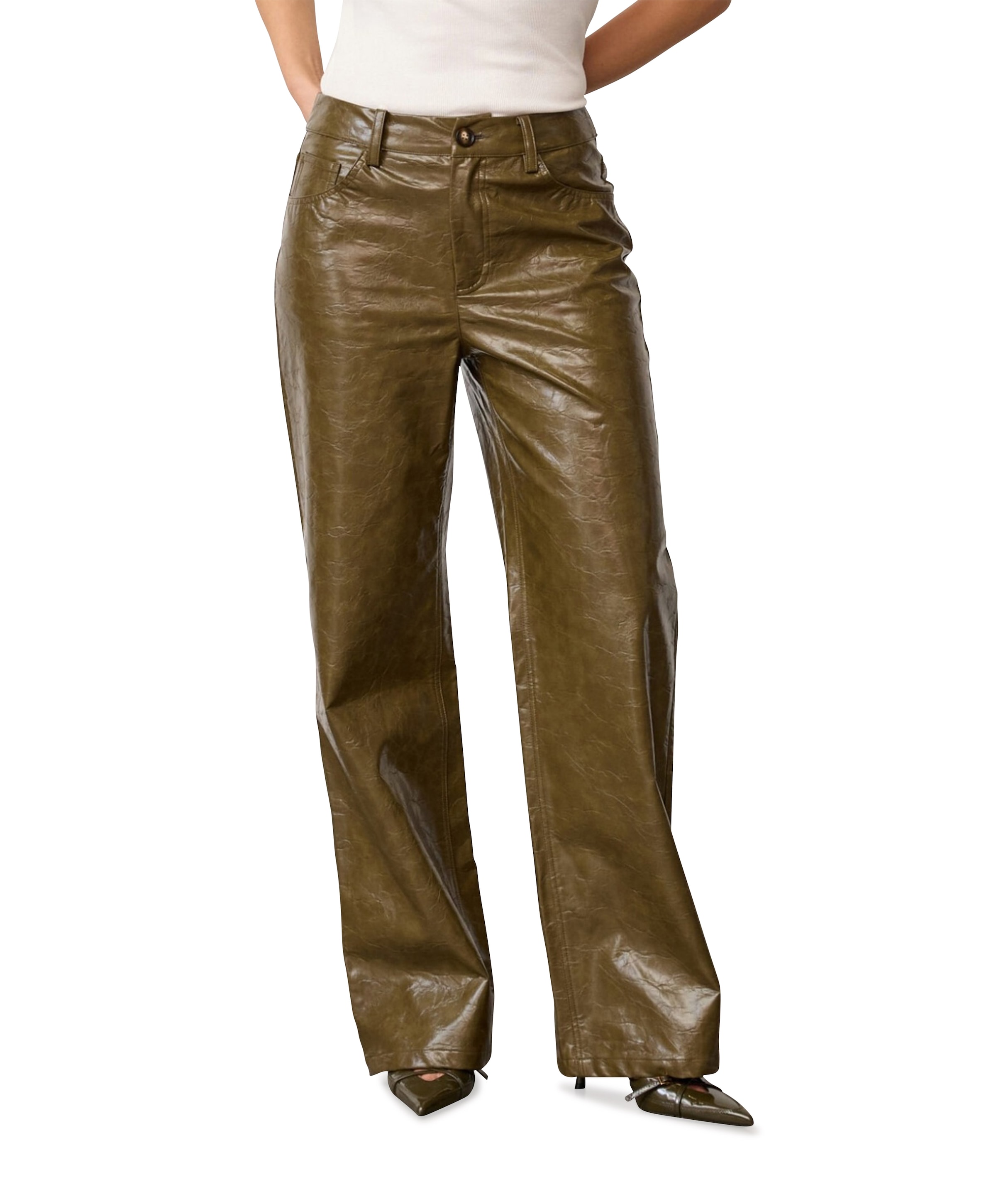 Co'Couture RichaCC dames broek groen