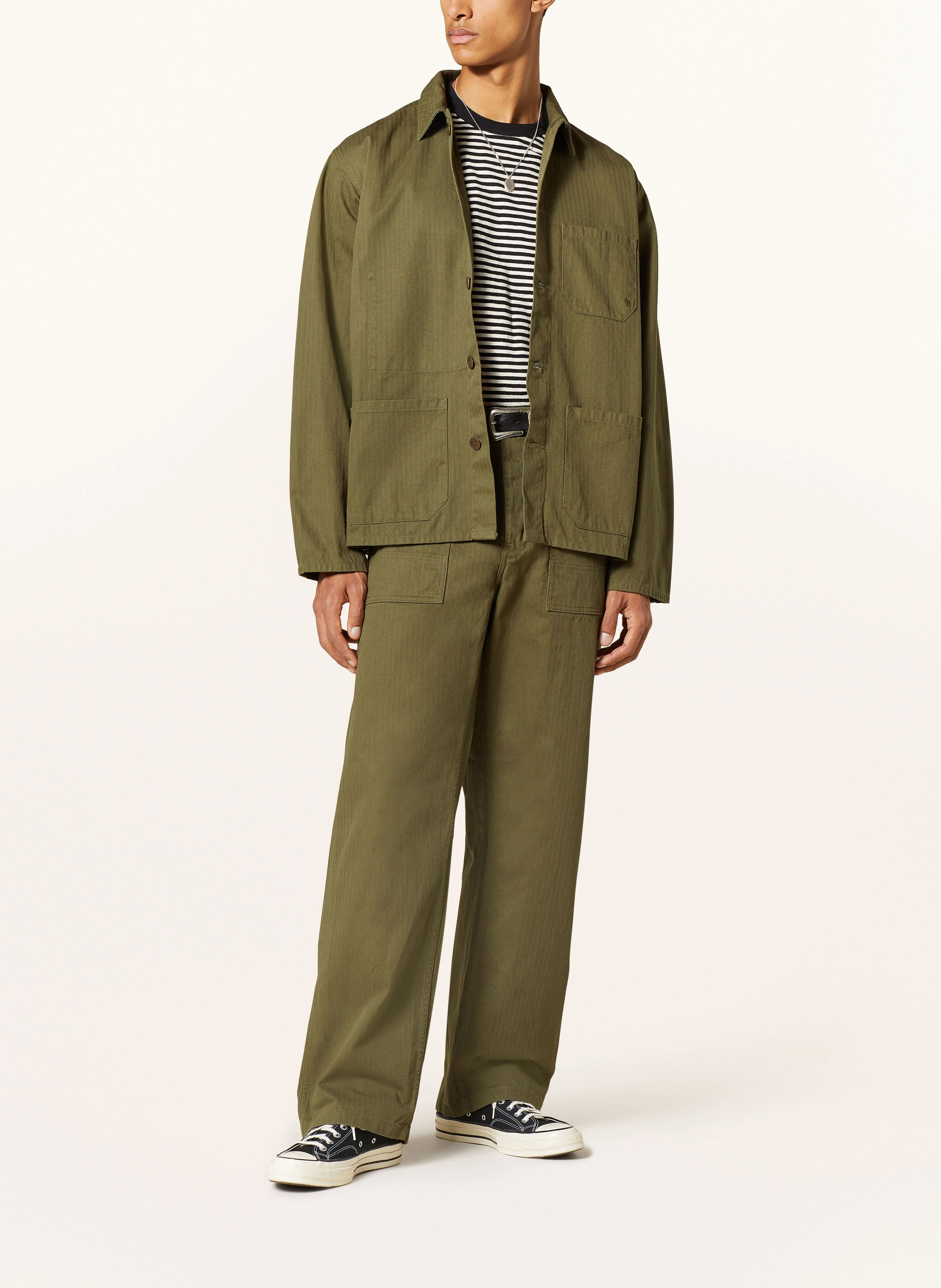 Nudie Jeans Overjacket BUDDY HERRINGBONE