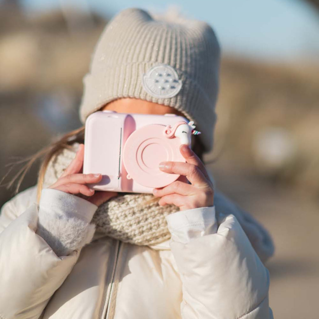 the zoofamily kindercamera met thermische printer zoo print - eenhoorn
