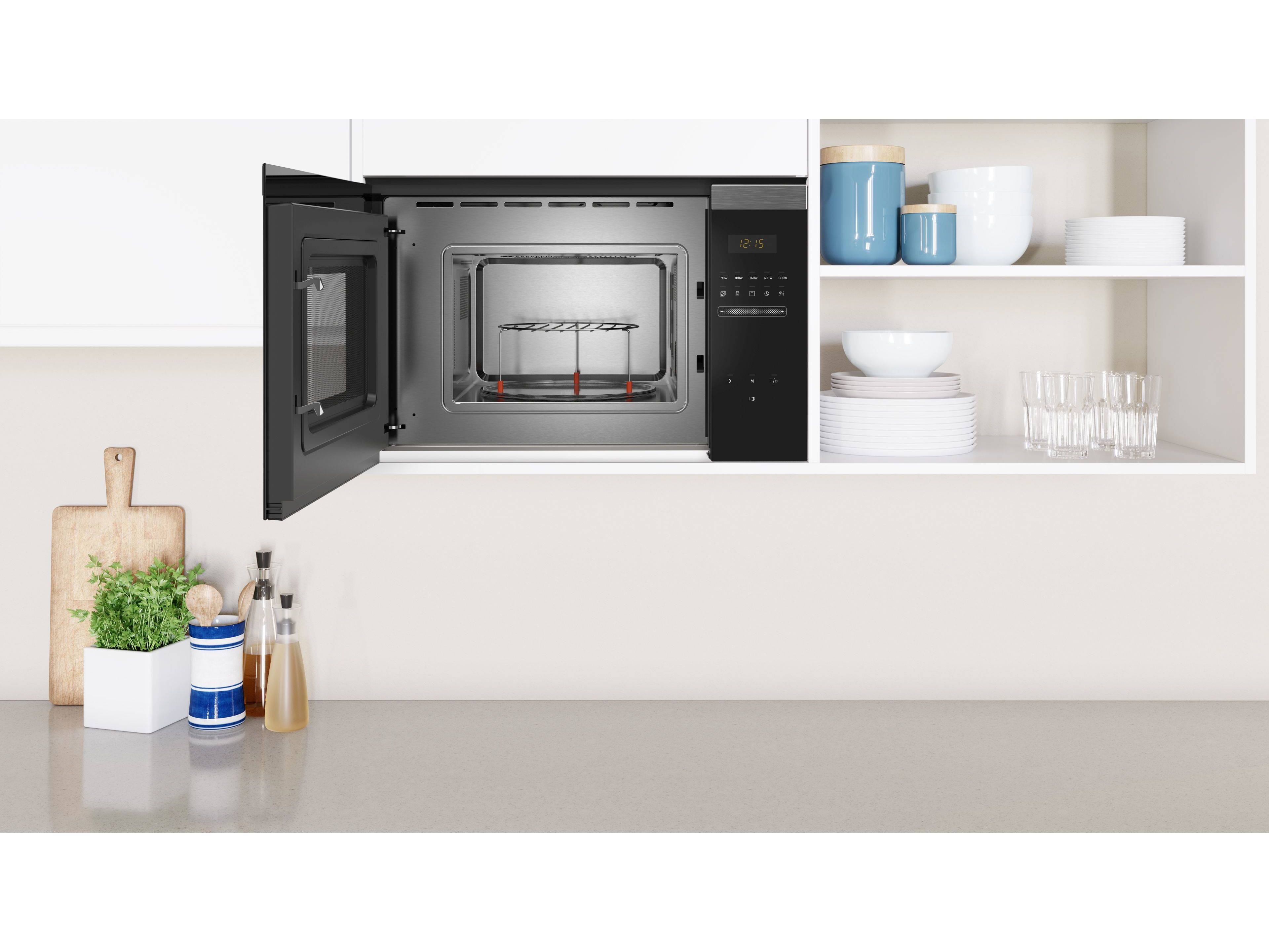 MICRO ONDAS DE ENCASTRE BALAY 3CG4172X2 COM GRILL 20L INOX
