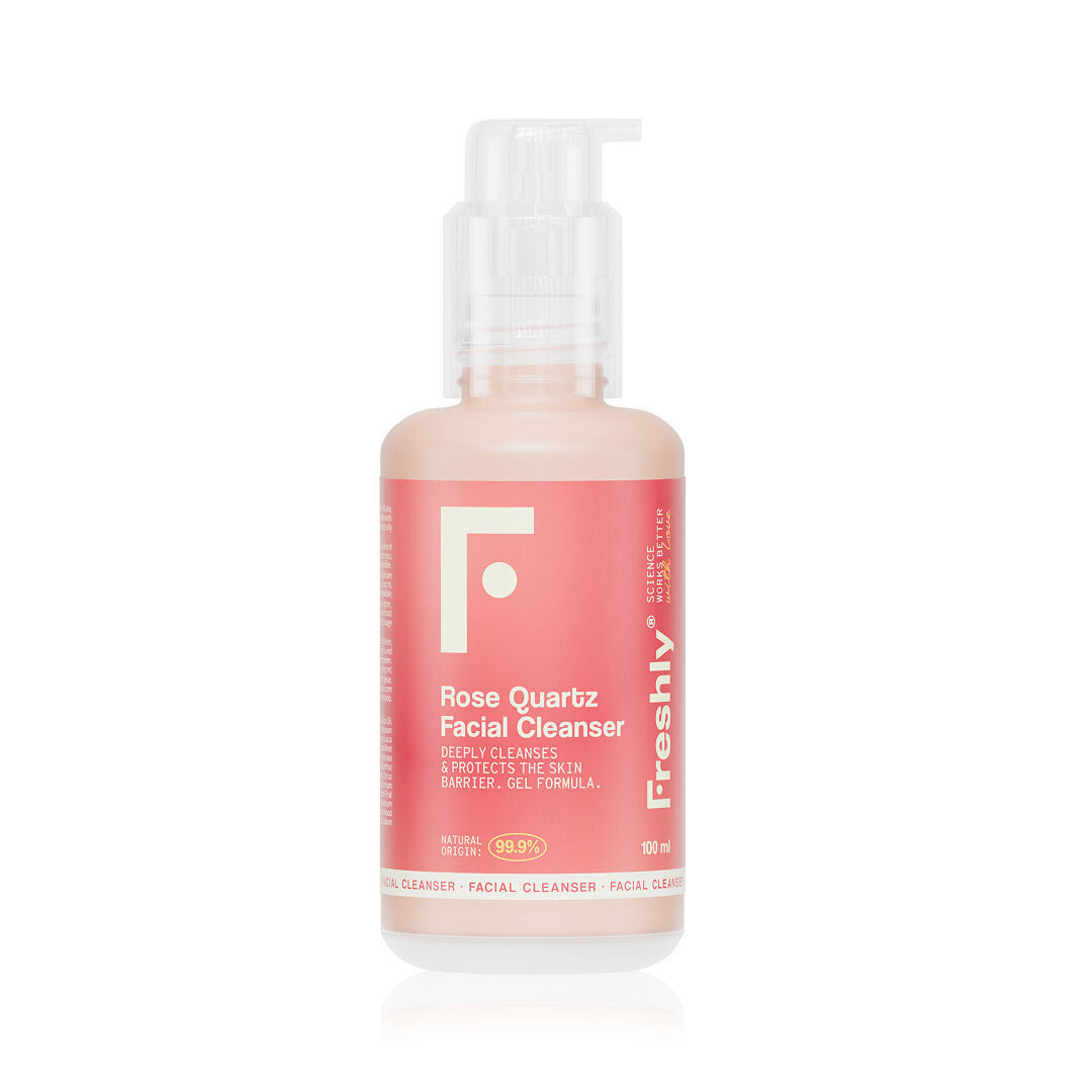 FRESHLY  Gel de Limpeza Facial - Rose Quartz Facial Cleanser - 100ml