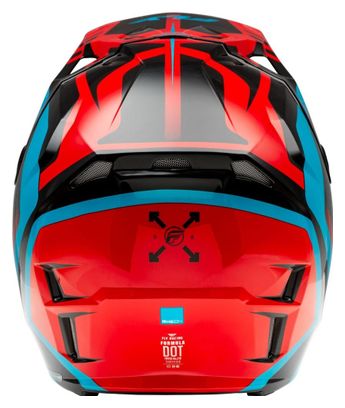 Casque intégral Fly racing Fly Formula CP Krypton Rouge / Noir / Bleu