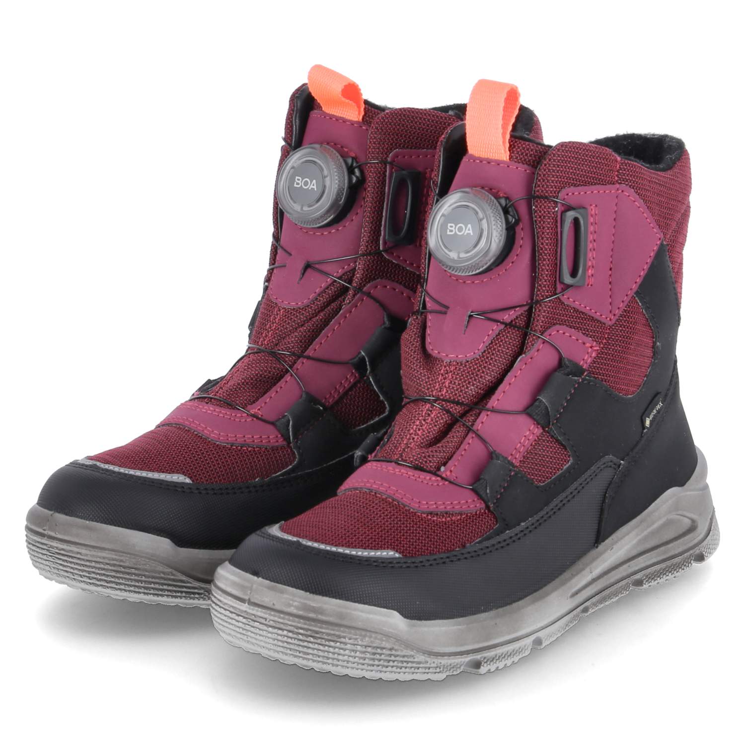 Superfit Winterstiefeletten MARS - rot/schwarz
