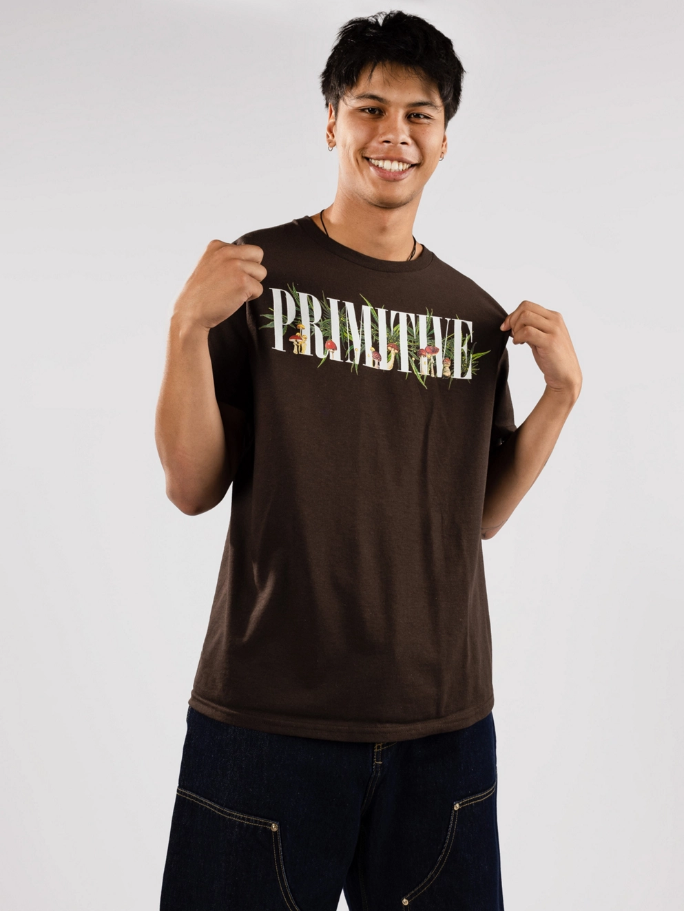 Primitive Selection T-Shirt brown