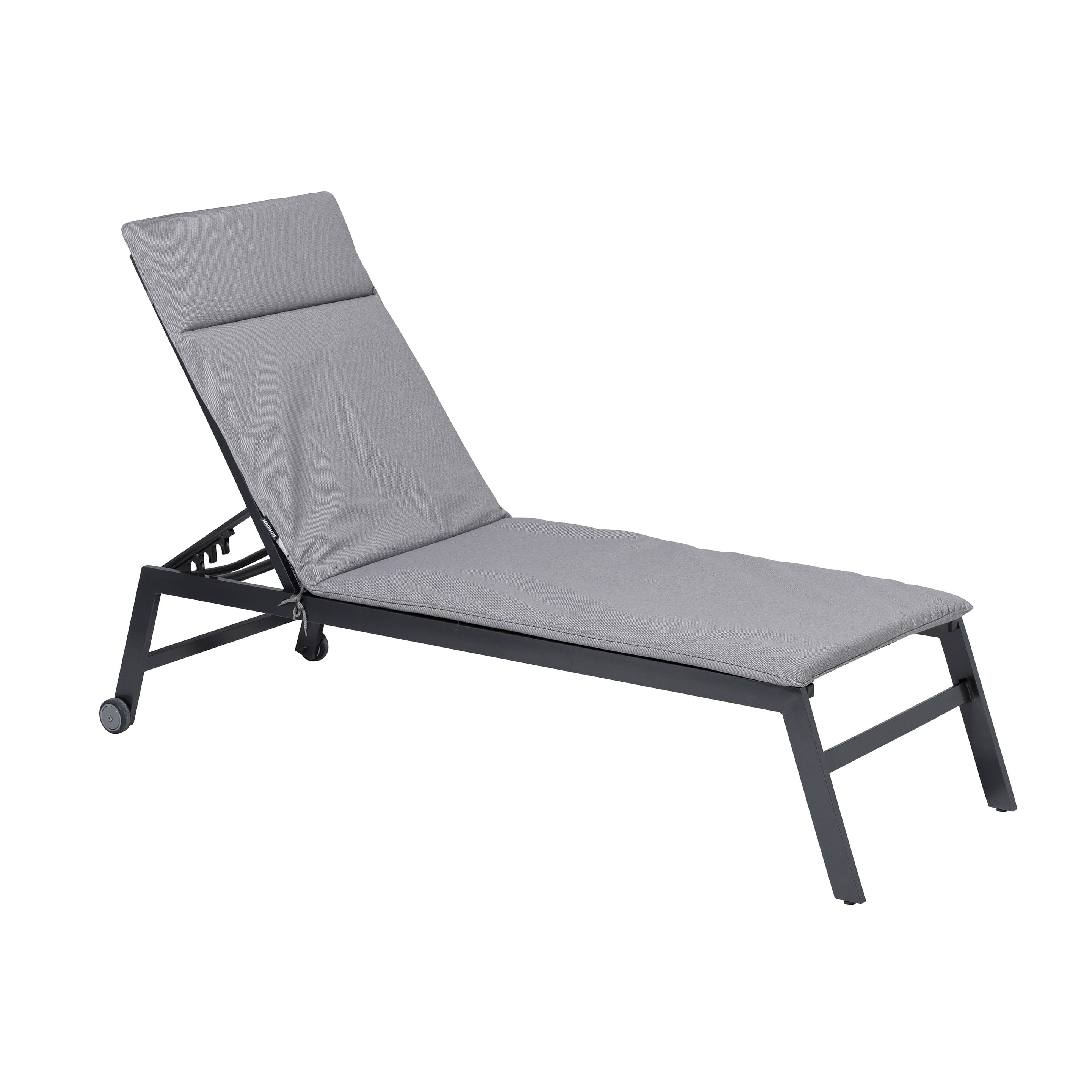 Madison Outdoor Manchester Light Grey  190x60 Ligbedkussen