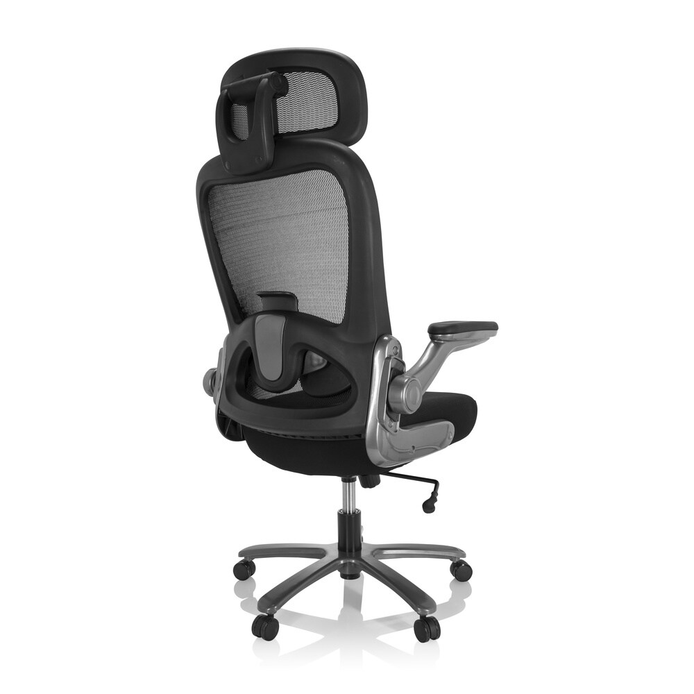 XXL Drehstuhl INSTRUCTOR T I PRO Stoff/Netzstoff mit abklappbaren Armlehnen hjh OFFICE