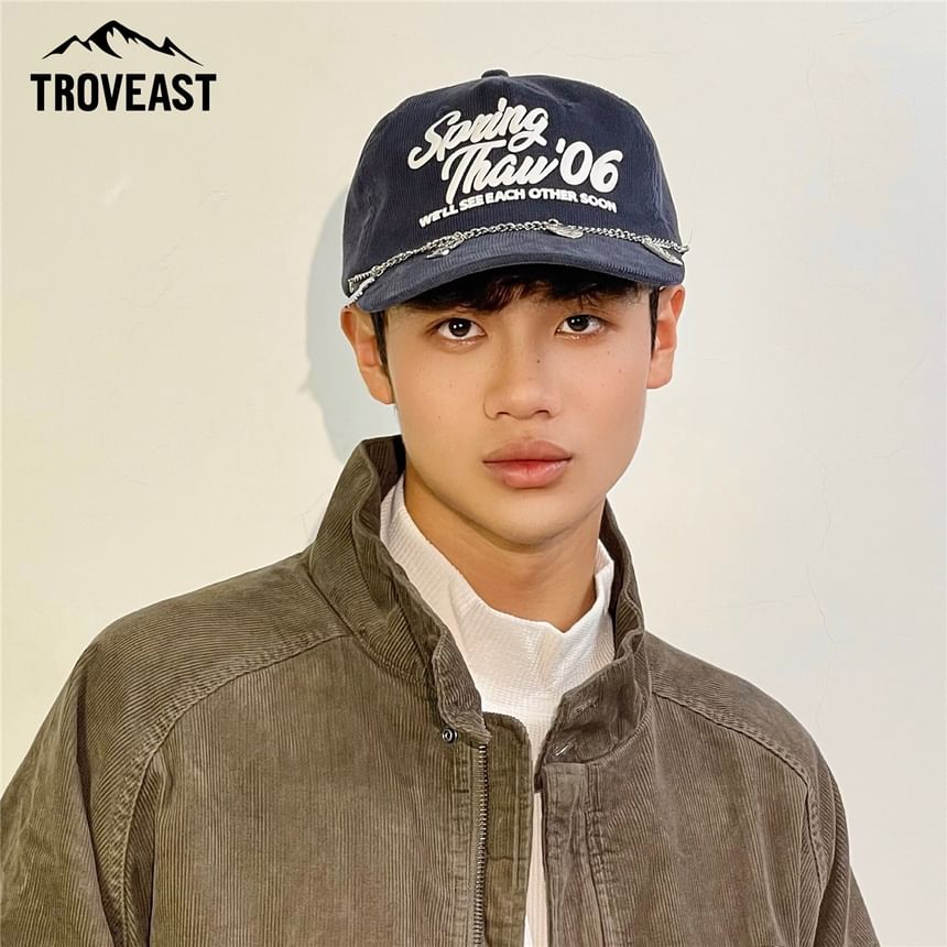 Trovelst - Baseballpet met letters