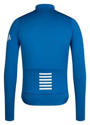 Maillot Manches Longues Rapha Pro Team Midweight Bleu/Blanc