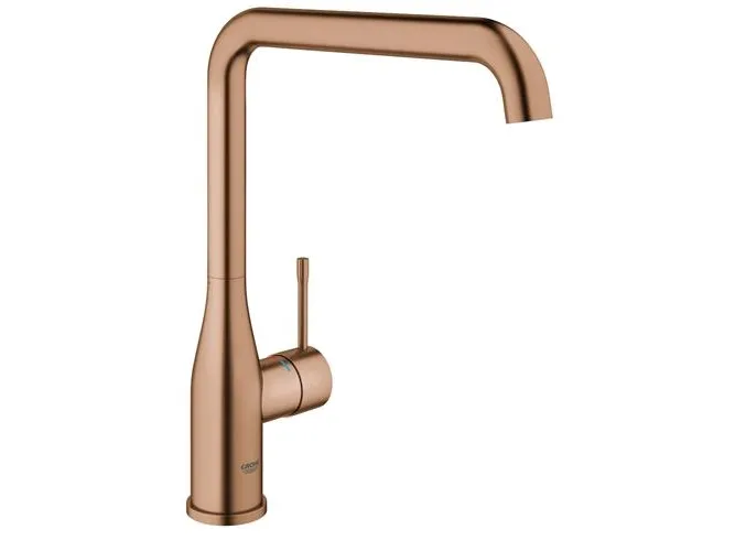 Grohe Essence etgr køk L-tud - etgr køk Børstet warm sunset Graphite højt udløb 30269DL0