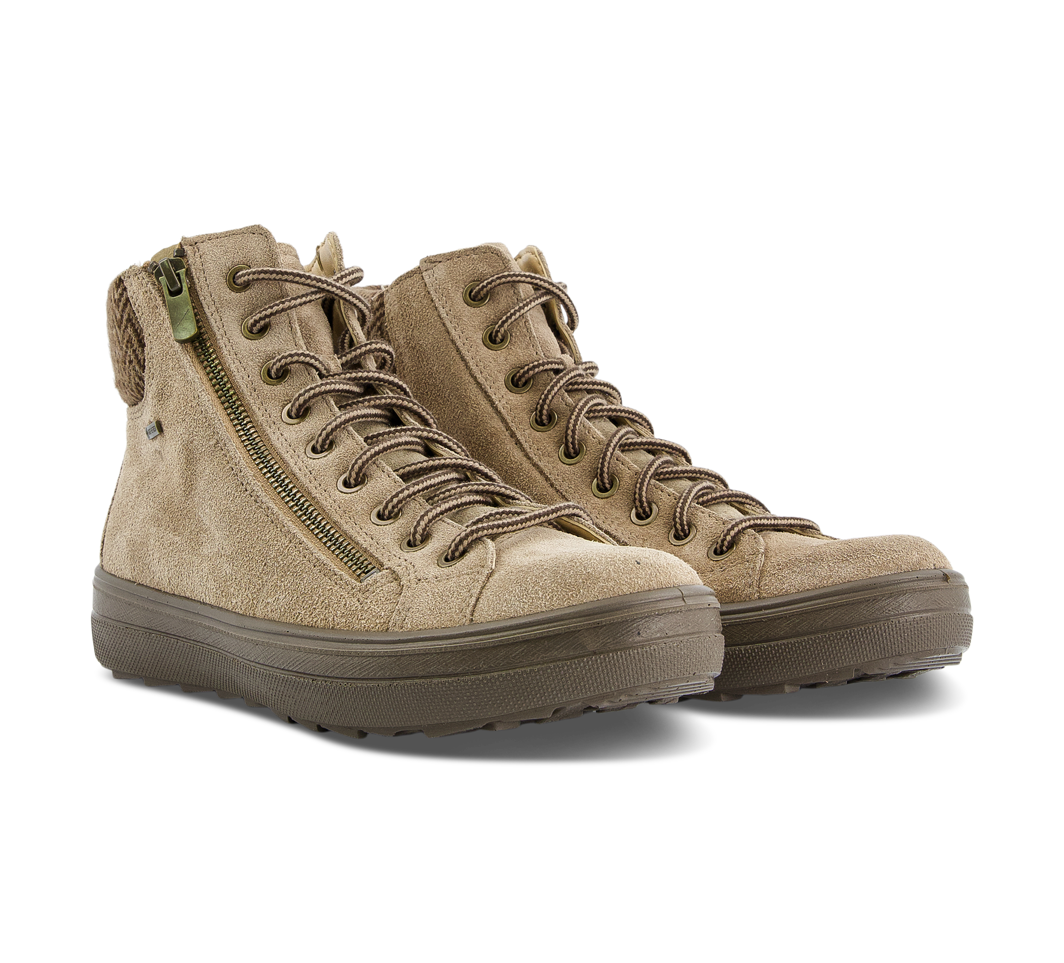 Legero Mira - Schnürstiefel Leder beige/taupe