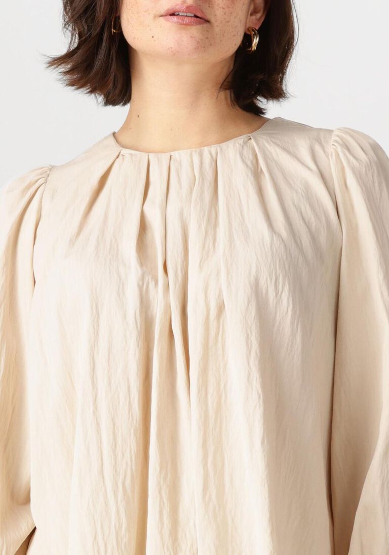 ecru co'couture blouses viva pleat blouse