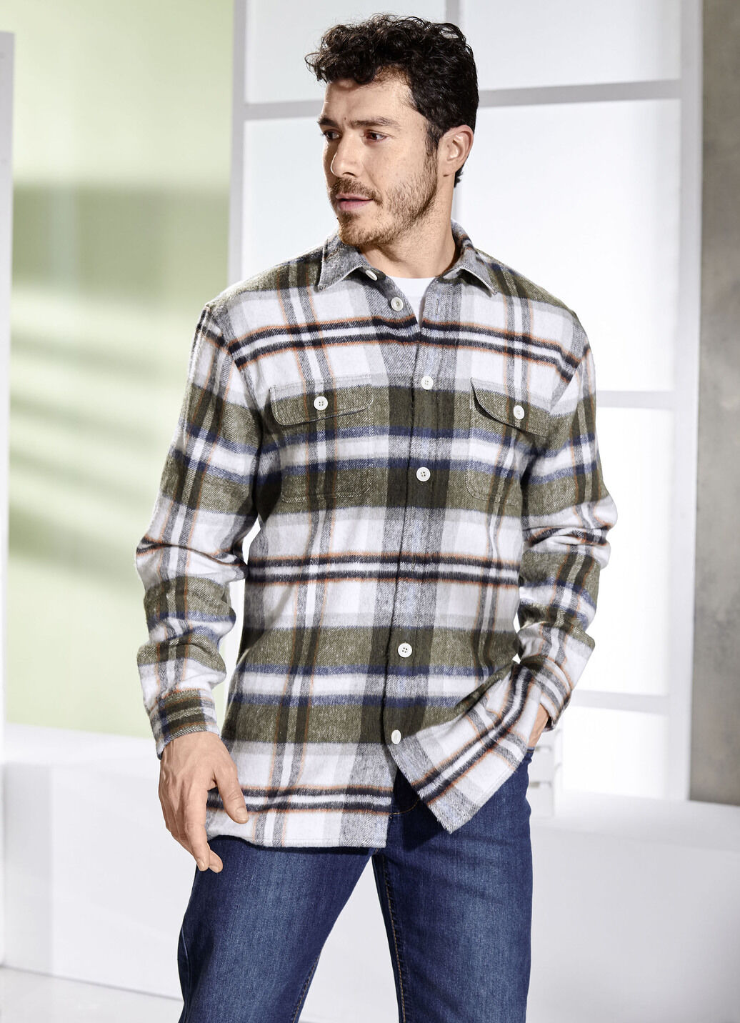 Kariertes Overshirt
