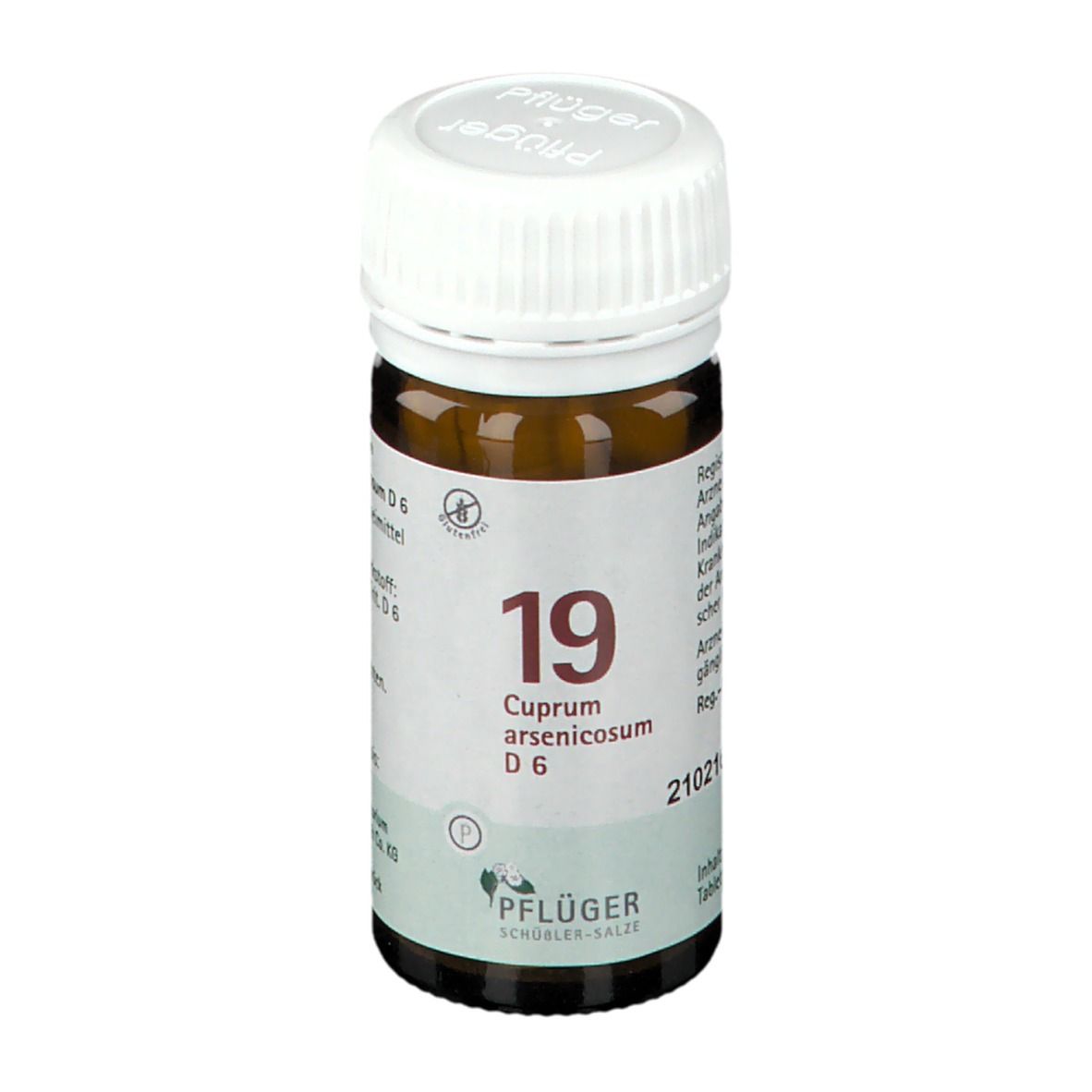 Biochemie Pflüger® Nr. 19 Cuprum arsenicosum D6 Tabletten