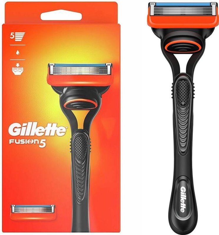 Gillette - Fusion5 - 1 Scheersysteem + 1 Scheermesje - Voor Mannen