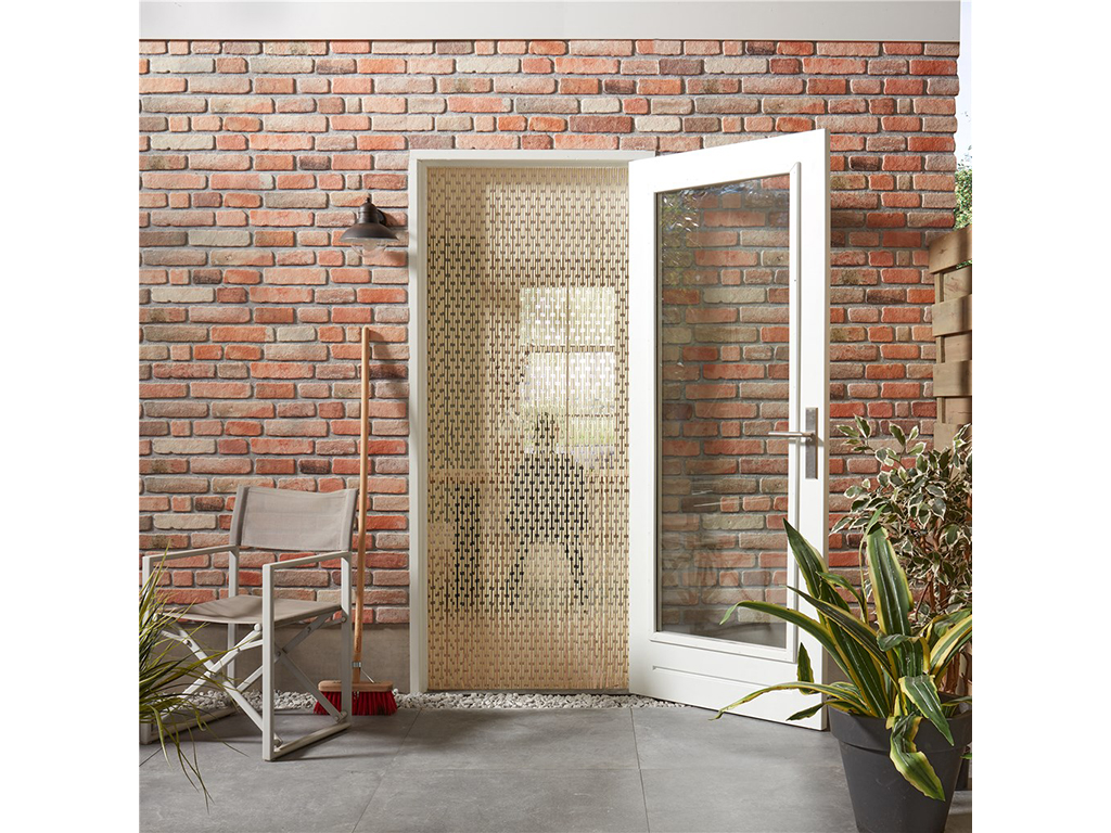 Livn Tube 90 x 210 cm deurgordijn - White