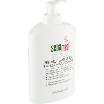 Sebamed Sensitive Skin Zeepvrije Wasemulsie 300 ml