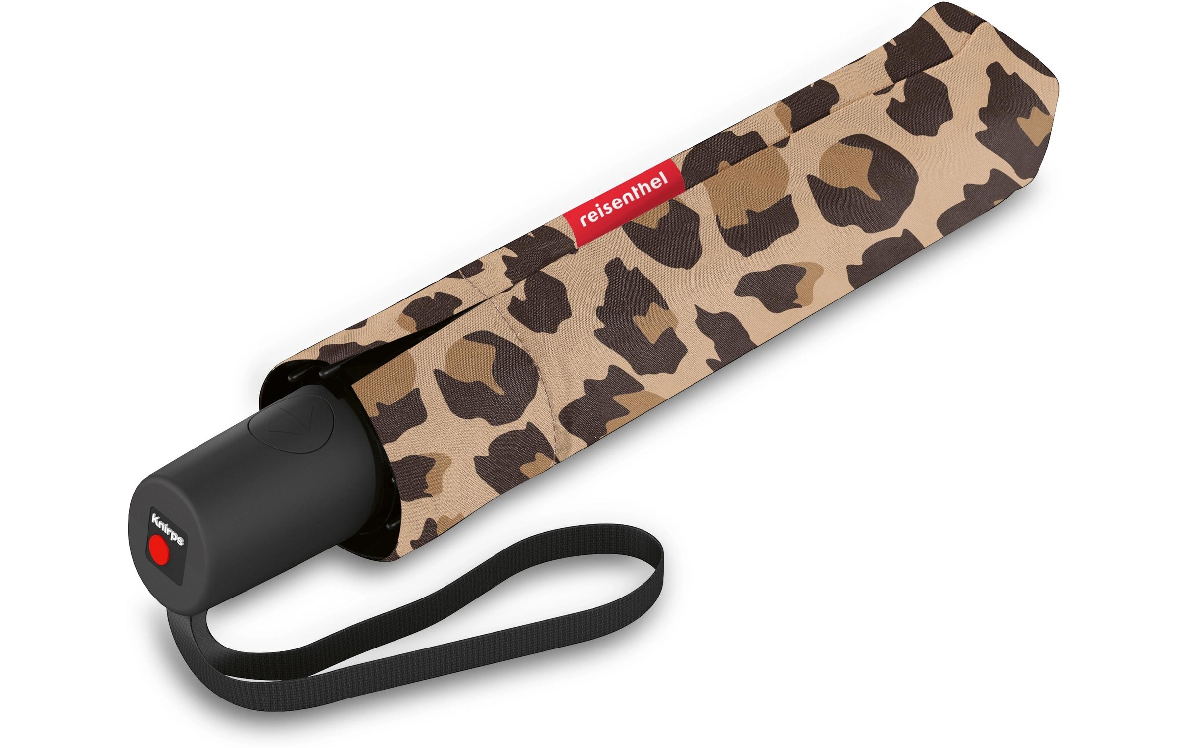 REISENTHEL® Stockregenschirm »Pocket Duo Leo Macchiato«