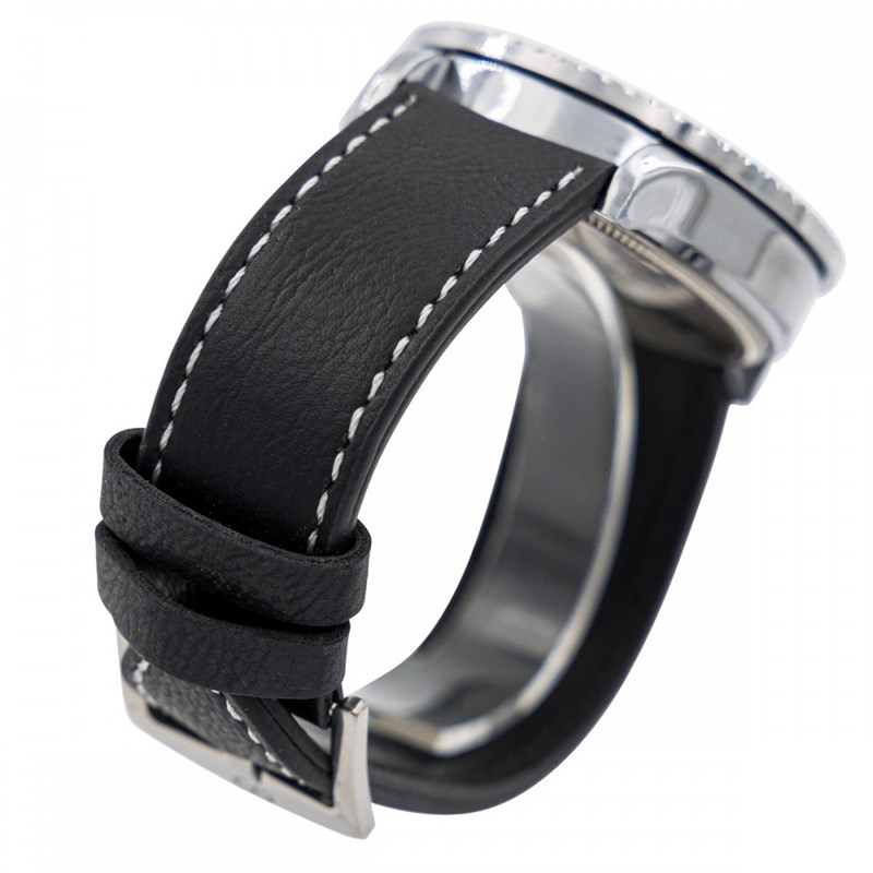 Montre Homme GIORGIO bracelet Cuir Noir