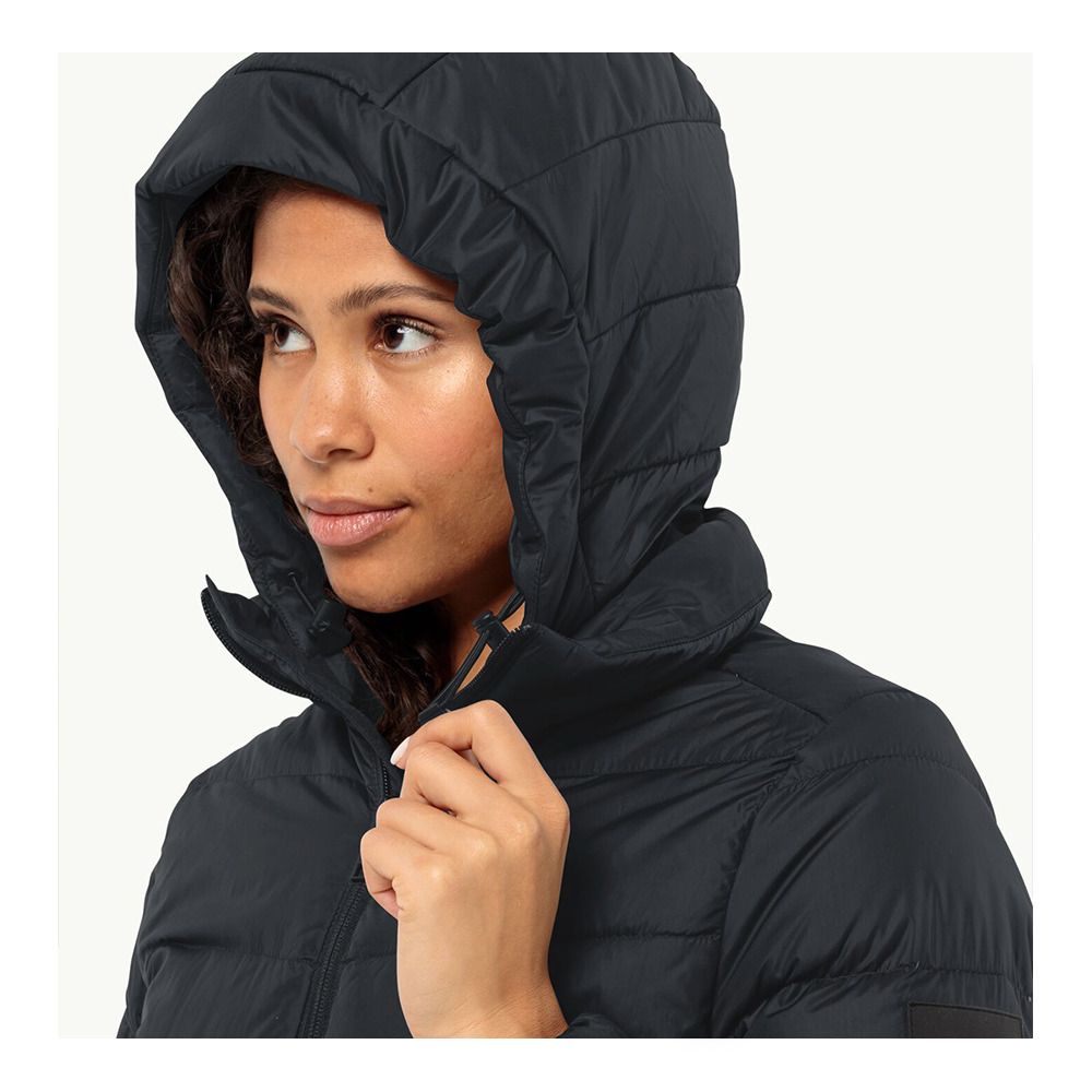 Jack Wolfskin LENAUPLATZ - Manteau Femme phantom