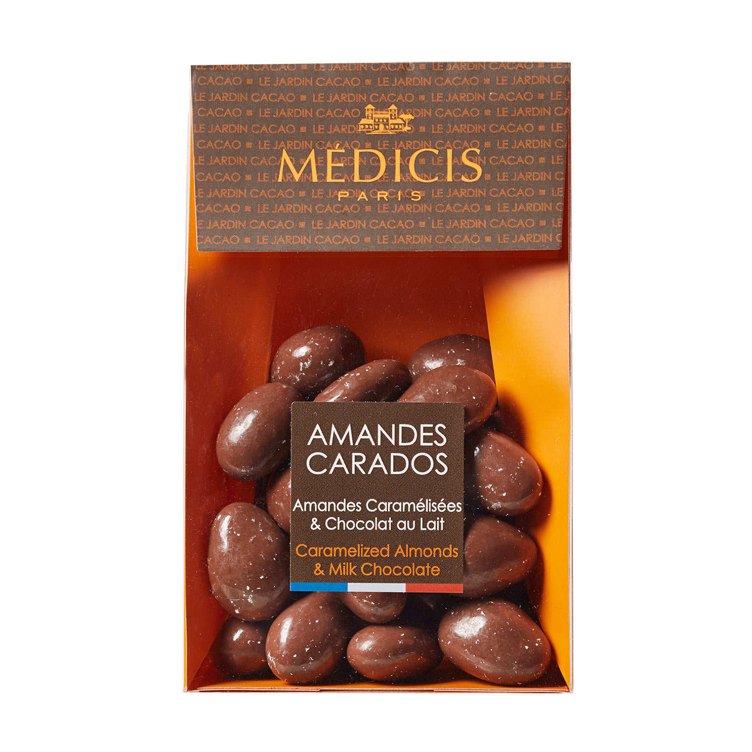 Amandes Carados - Amandes caramélisées et chocolat au lait
