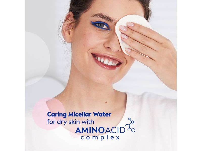 NIVEA Mizellenwasser 5in1 MicellAIR Sensitiv 400 ml Mizellenwasser pflegt und reinigt die Haut gründlich