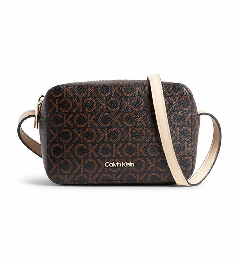 Bolsa transversal Calvin Klein Must, marrom