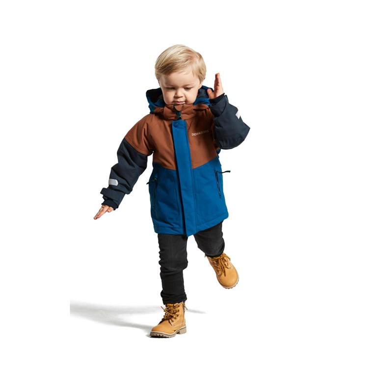 Didriksons Lun 3 Jacket Kids Classic Blue