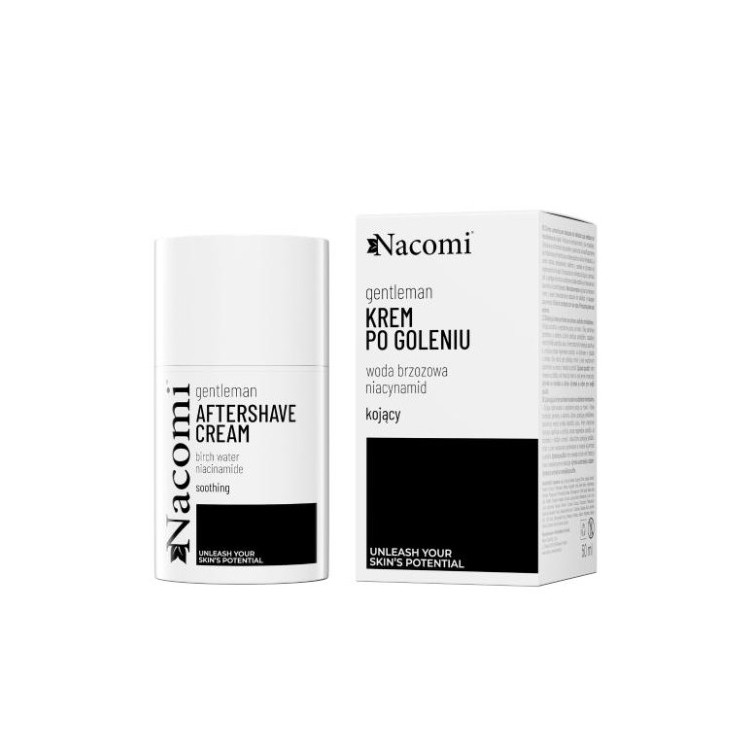 Nacomi Gentelman beruhigende Aftershave-Creme für Männer 50 ml