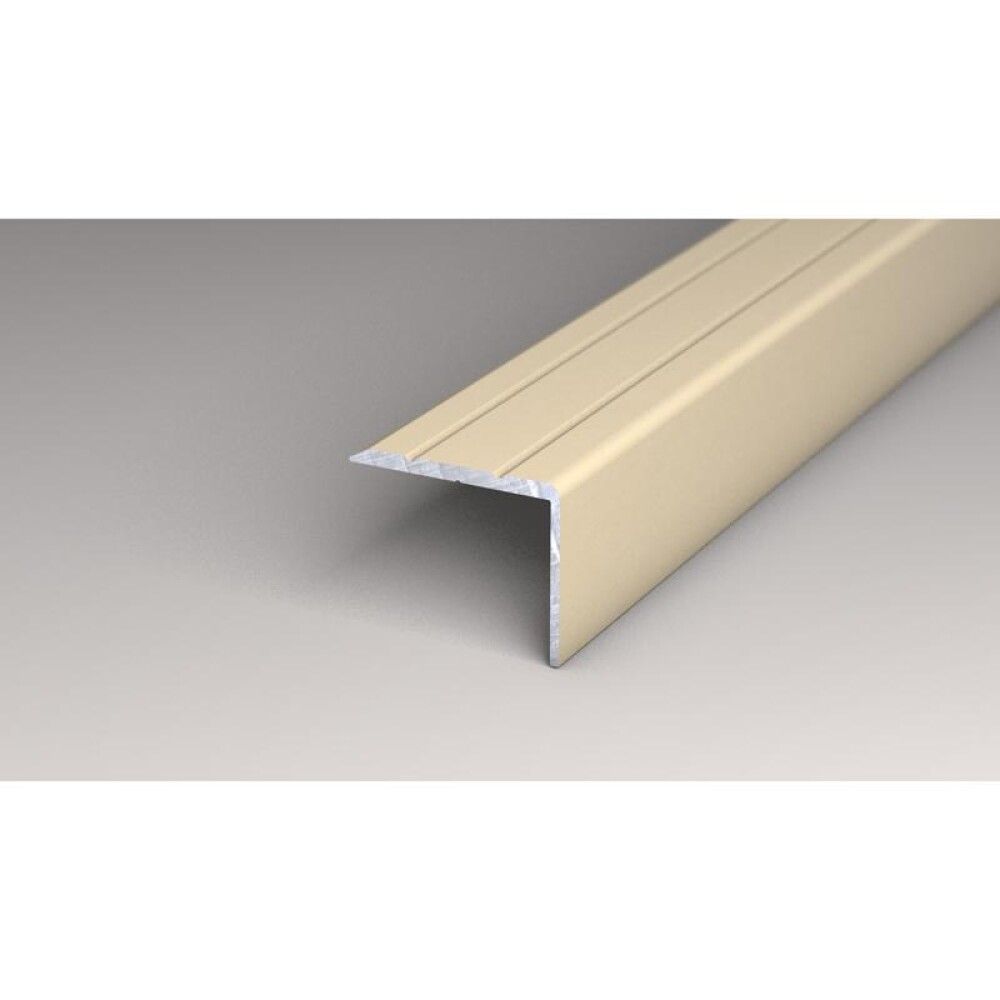 AVSLUTNINGSLIST LOGOCLIC ALUMINIUM2000X25X20MM SAND